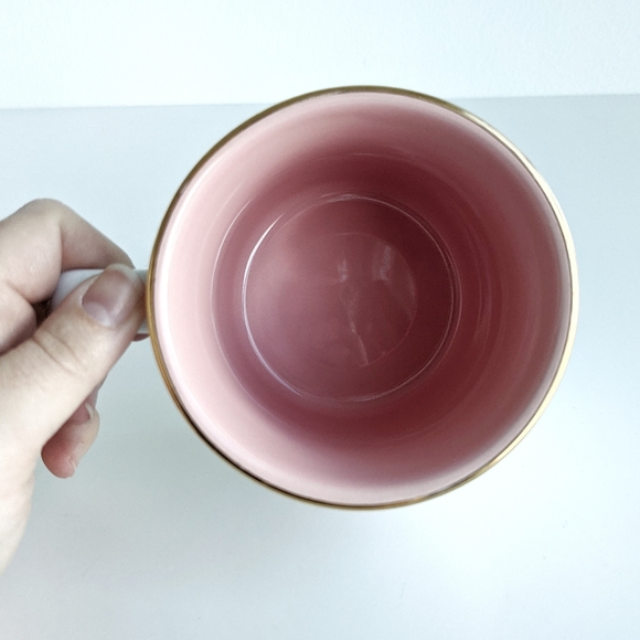 David's Tea Pink Mittens Mug - Picture 4 of 6